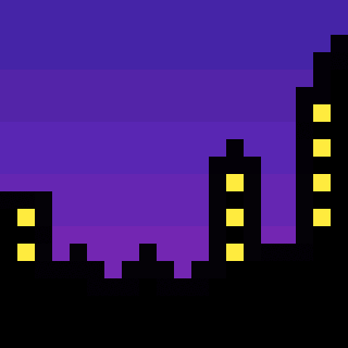 happy new year from the 8-bit city